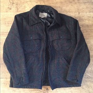 L.L. Bean wool coat